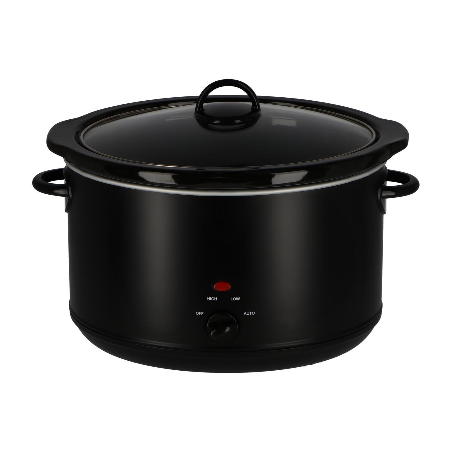 5.6 litre Slow Cooker 320 Watt Black