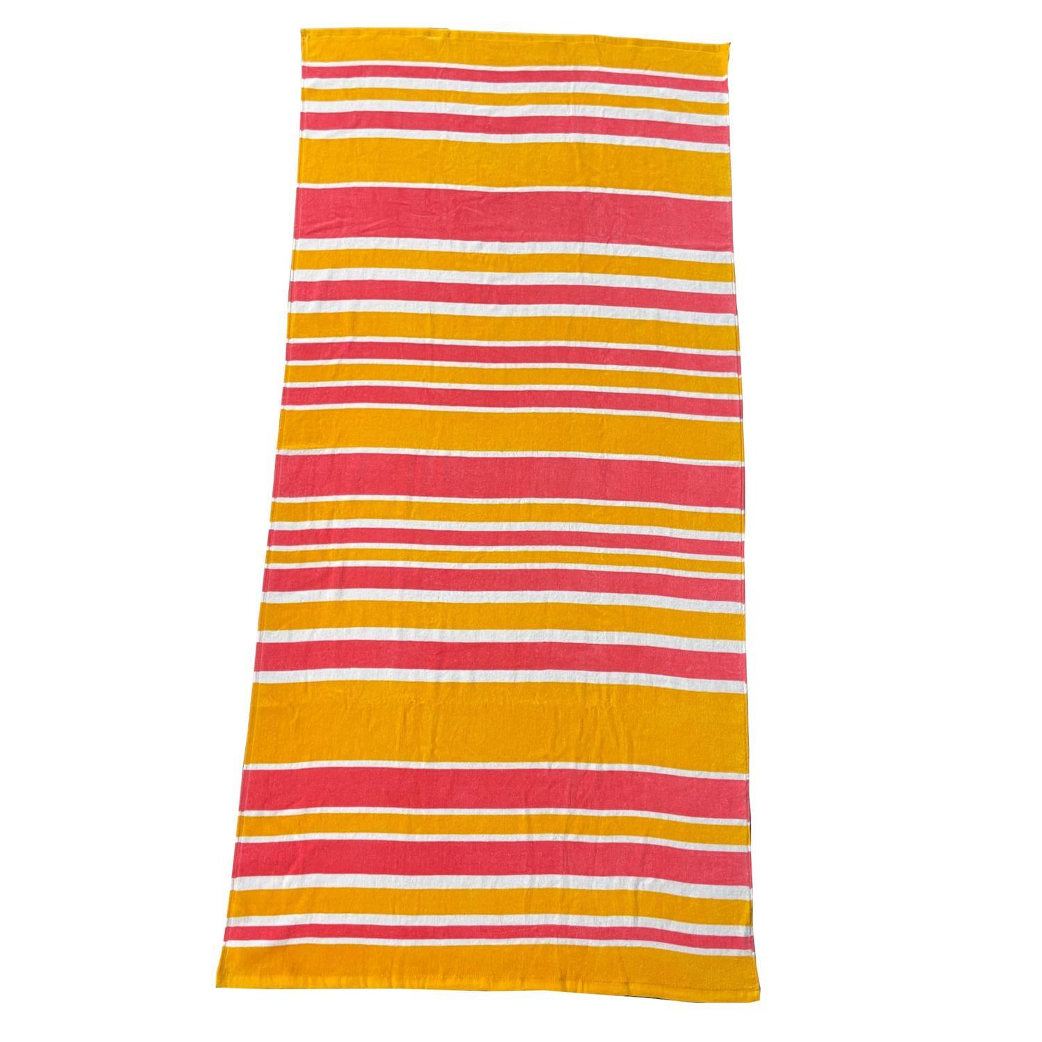 Beach Towel Multi Pink