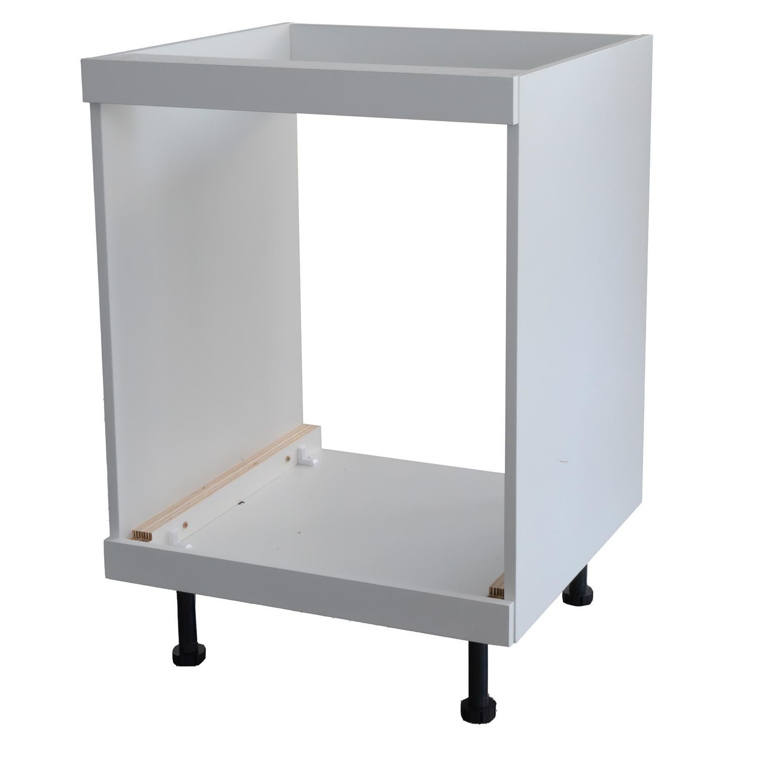Underbench Oven Cabinet 600 H:360mm x W: 750mm x D: 317mm  White
