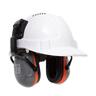 Max26 Cap Attach Earmuff Class 5 30mm Euroslot Grey / Orange