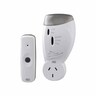 Door Chime with Flashing light 70m Range White