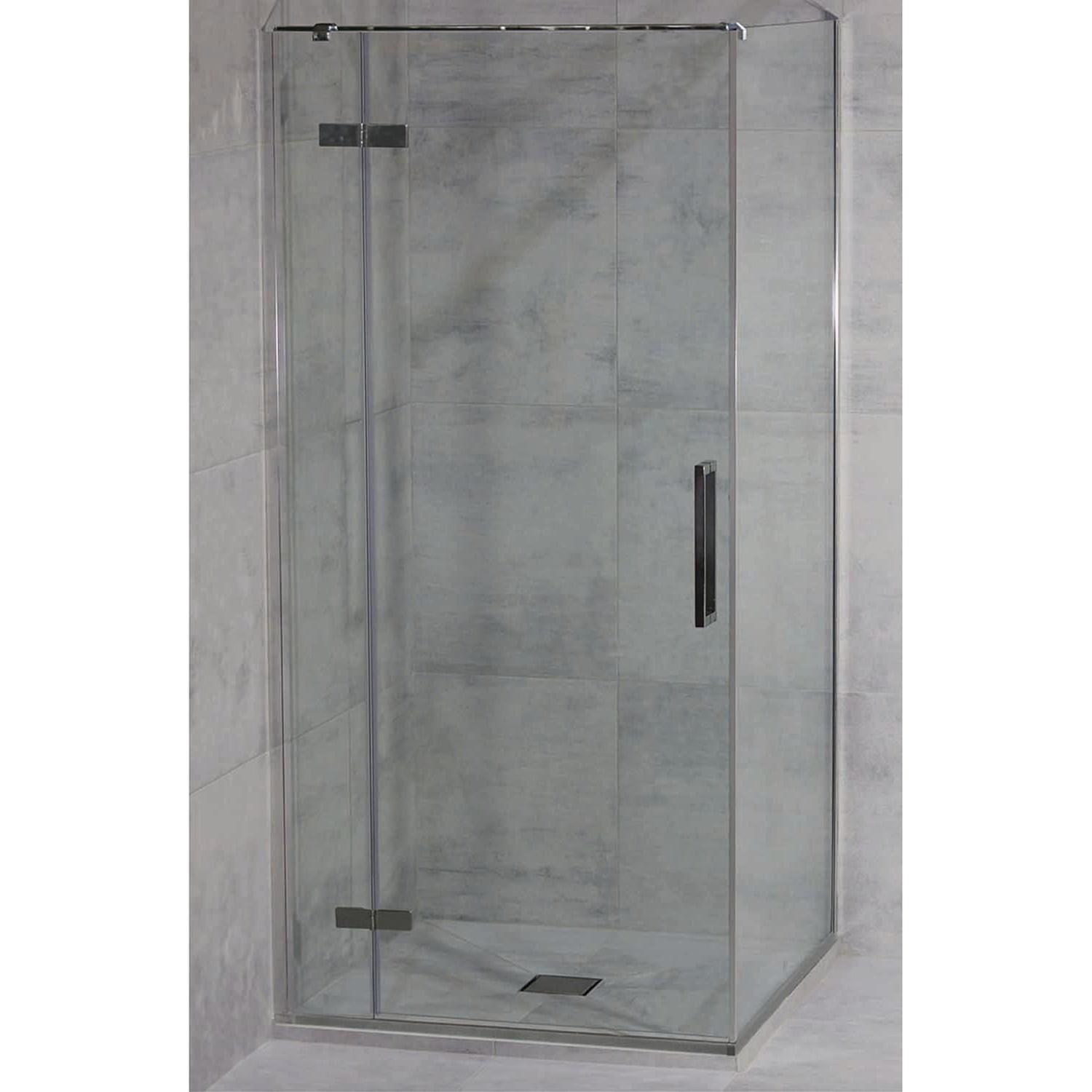 Luxury Frameless Pivot 2 Sided Shower Door Only