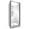 Stellar Vela Alcove 3-Sided Shower Moulded Wall