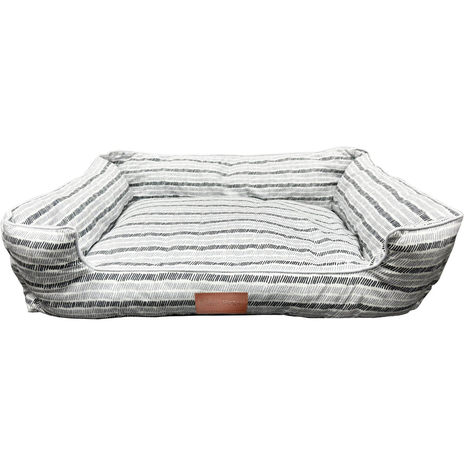 Dog Bed Large Square White