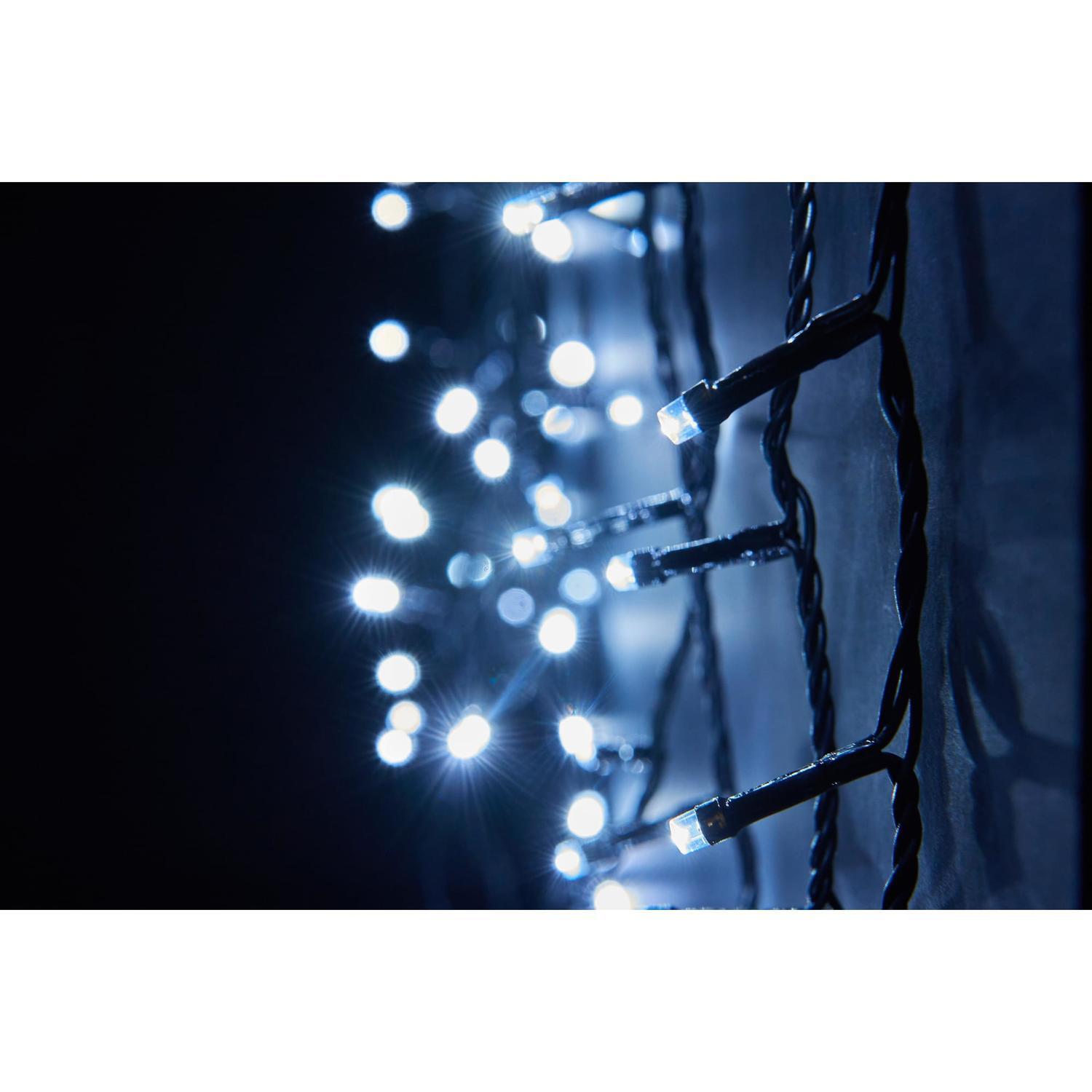 String Light Lighted wire length: 50m   Solar powered White