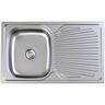 Sink 800x480mm Stainless Steel