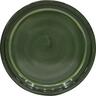 Glazed Round Saucer 30cm Forest Green