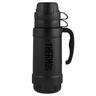 Eclipse Glass Vac Flask 1 litre Black