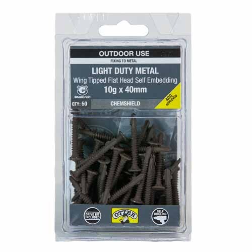 Light Duty Metal Screws