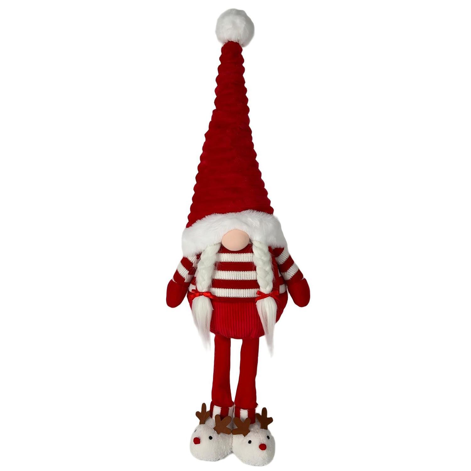 Christmas Gnome Standing Red Mrs