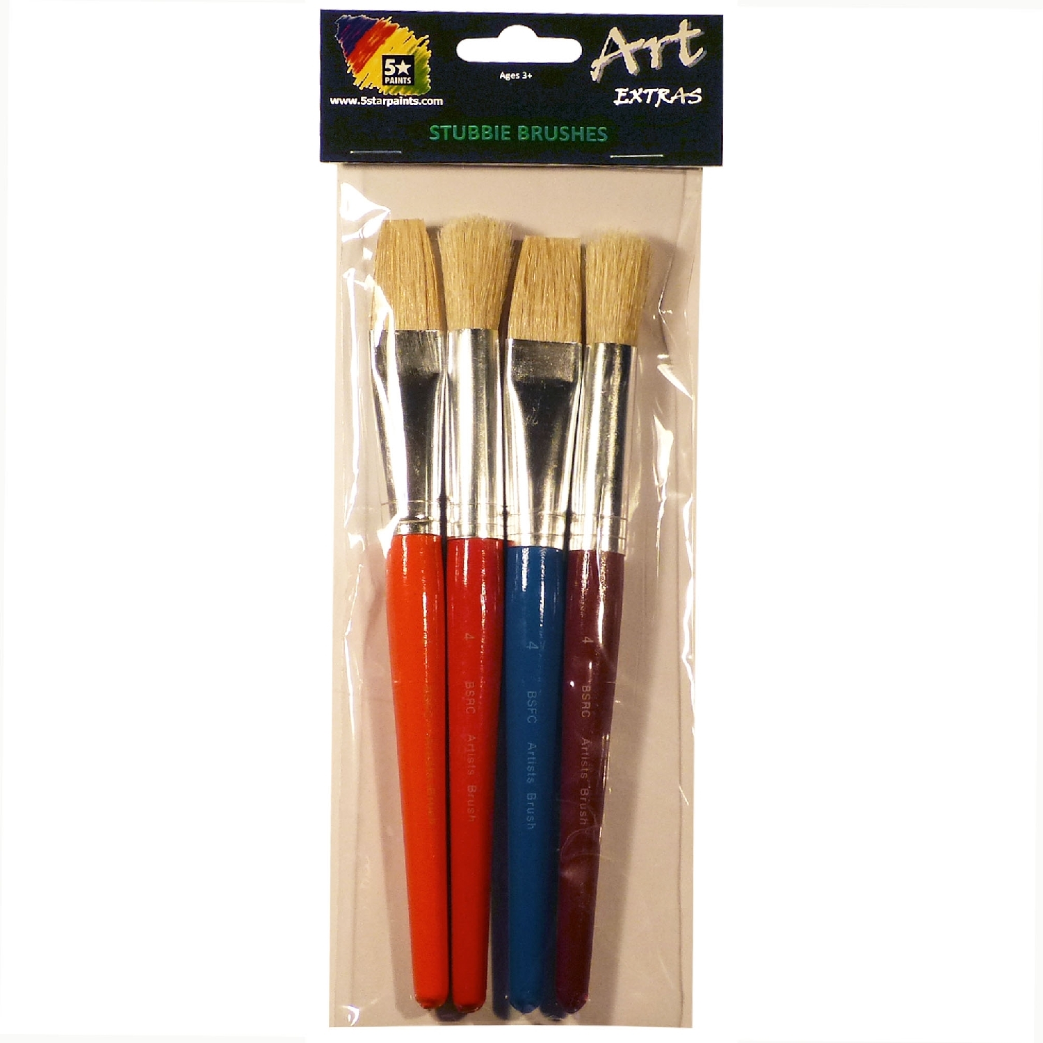 Brush Stubbie set of 4