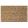 Plain Coir Mat W: 450mm, L: 750mm Natural