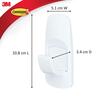 Hook Adhesive Jumbo 2PK