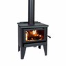 R1200 Freestanding Radiant Wood Fire with Legs