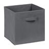Essence Fabric Cube H: 280 mm, W: 270 mm, D: 270 mm Grey