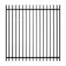 Aluminium Inline Series Driveway Gate W:1470mm, H:1750mm, D:50mm Black