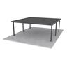 Double Carport L: 6050mm, W:6000mm, H:2100mm Grey Friars