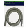 Flexible Drain Hose 2.0 metre Grey