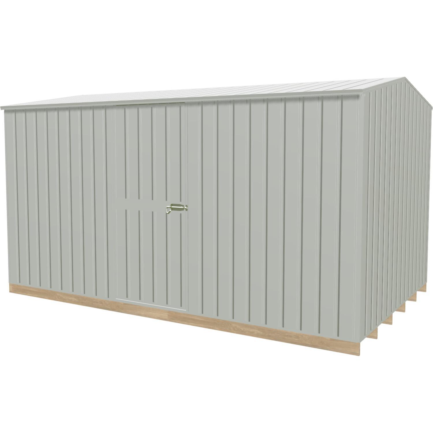 Shed H:1830mm, W:3770mm, D:2280mm Alu-Zinc