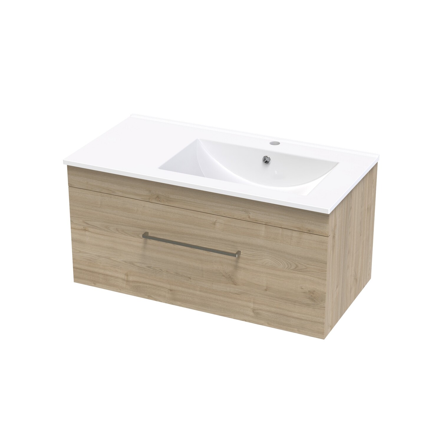 Cashmere Valley 900 Right Hand Bowl Sng Drawer Colour