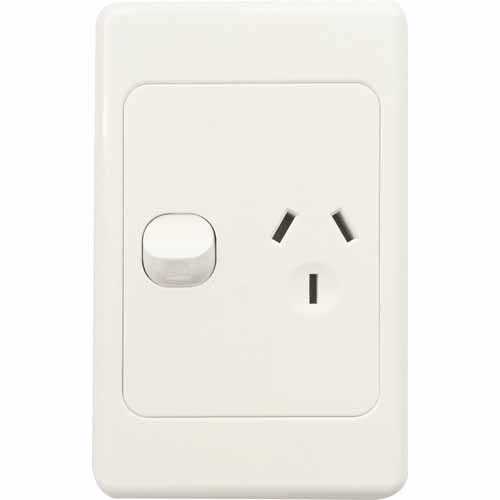 Single Vertical Power Point Switch