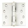 Butt Hinge Fixed 100mm Zinc Plated 100mm Zinc Plate