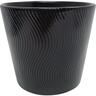 Mirno Indoor Ceramic Pot 12cm Black