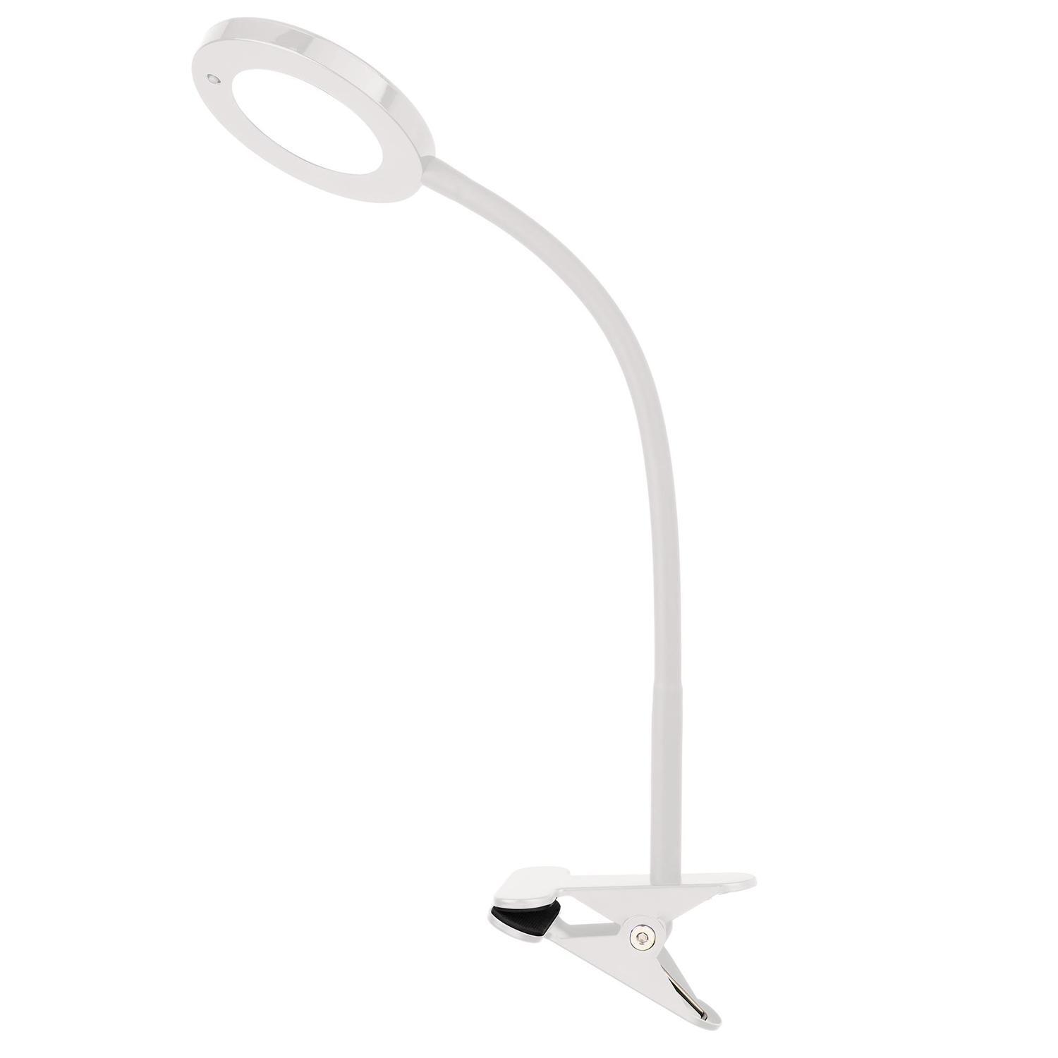 Chester Clip Task Lamp 45cm White