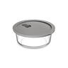 Round Container 0.6 litre Grey