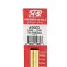 Round Brass Tube 3.5mmx300mm, pack of 3