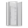 Corner Angle Corner Mould Acrylic Shower 1000 x 1000 x 2015mm Chrome
