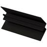 Aluminum internal corner jointer 4.5mm x 2700mm Black