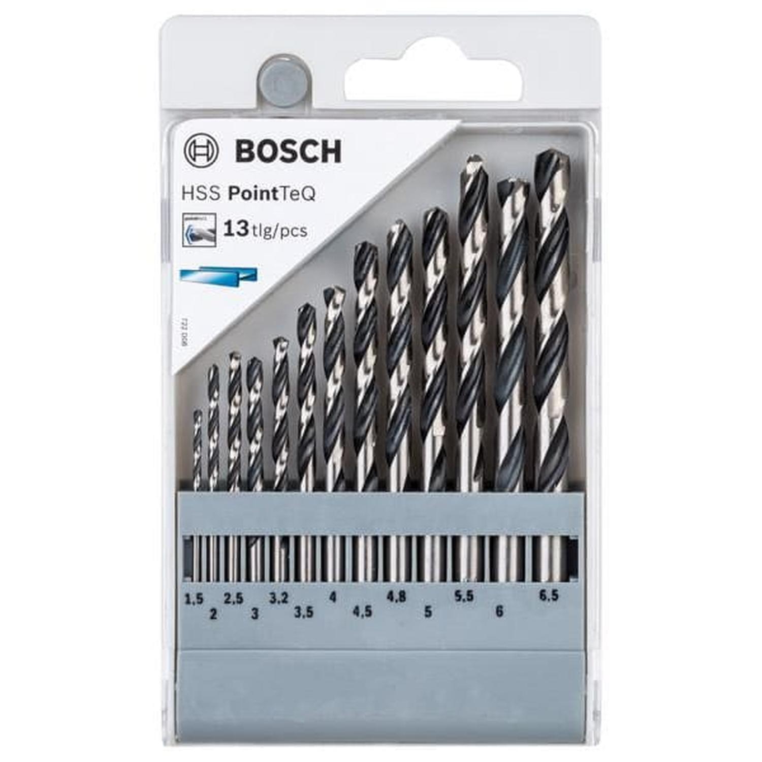 HSS Metal Twist Drill Bit 13PC Set