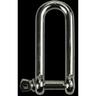 D Shackle Long  8mm Stainless Steel 316