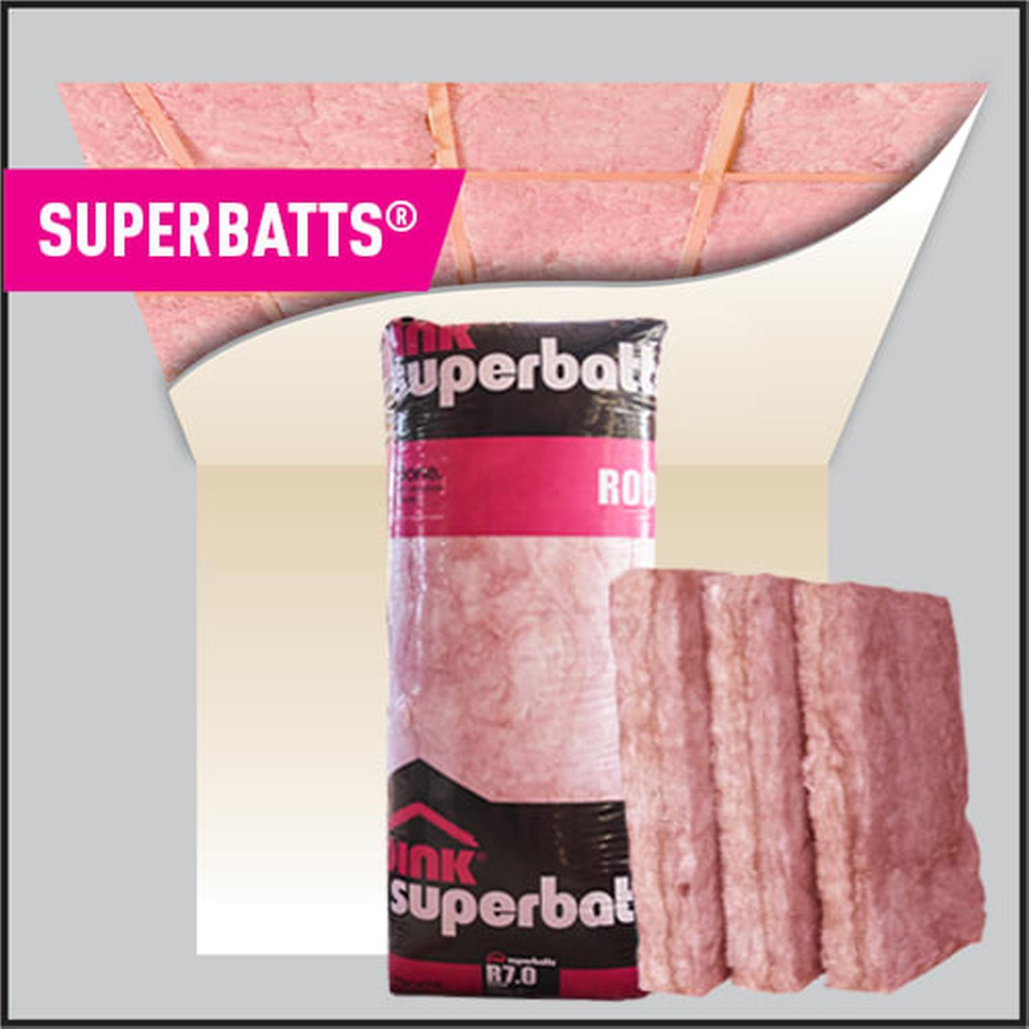 Pink® Superbatts®  1200 x 460mm  Pink