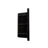 Aluminium Balustrade Top Rail End Cap, Pack of 1  Black