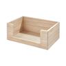 Open Front Stacking Pantry Bin W: 254mm, D: 381mm, H: 152mm Sand