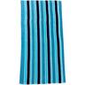 Striped Beach Towel Blue
