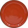 Glazed Round Saucer 36cm Orange