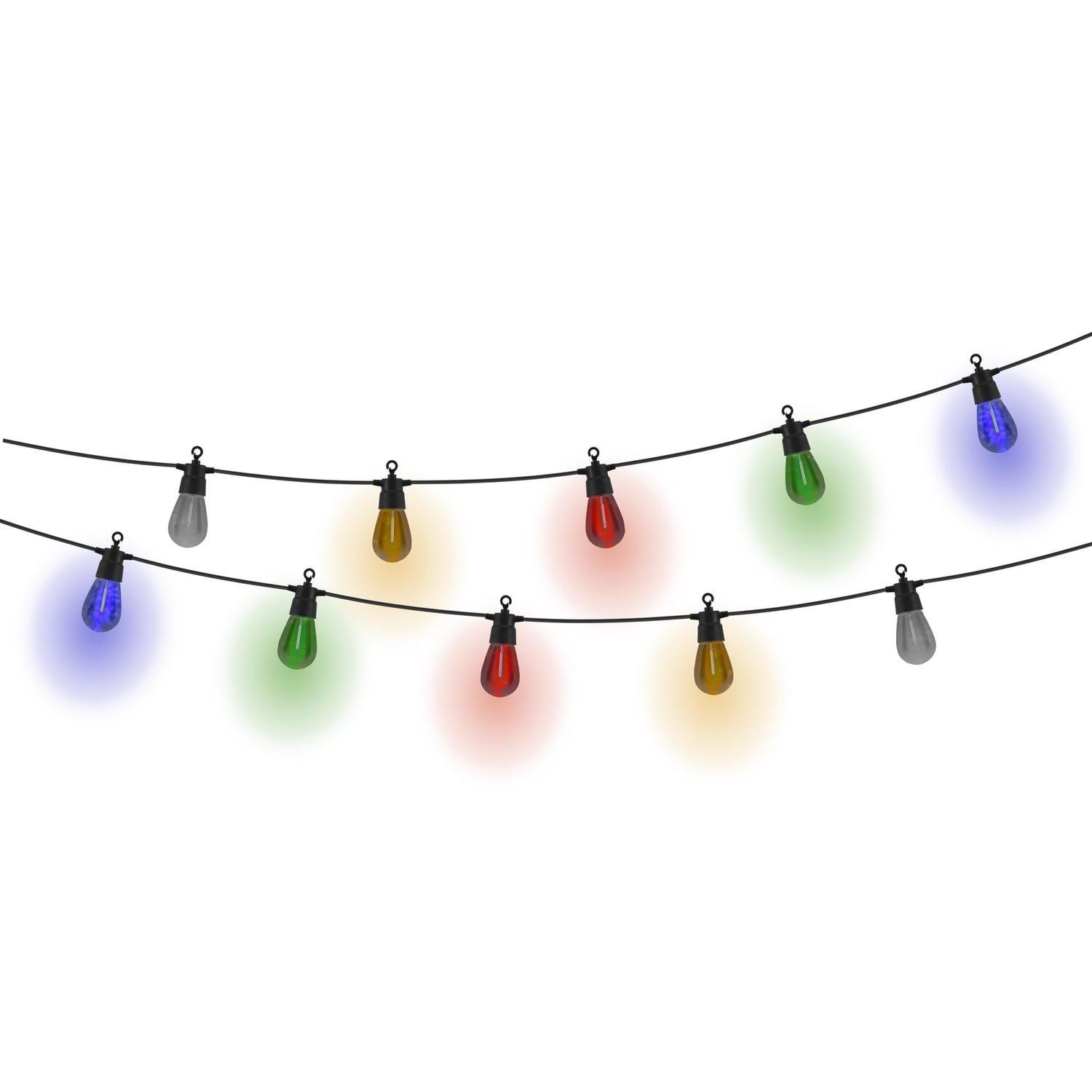 LED Solar Powered Festoon Lights