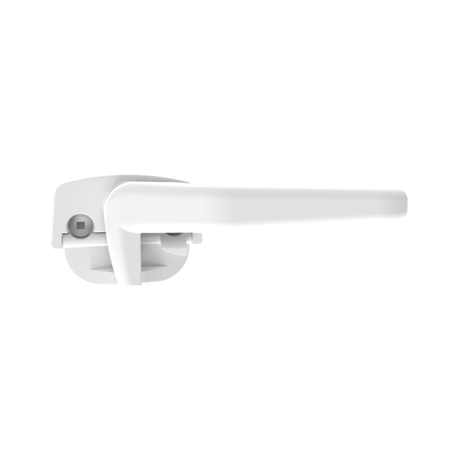 Fixed Wedge Window Handle  White