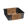 Cake Pan Square Loose Base 220x80mm