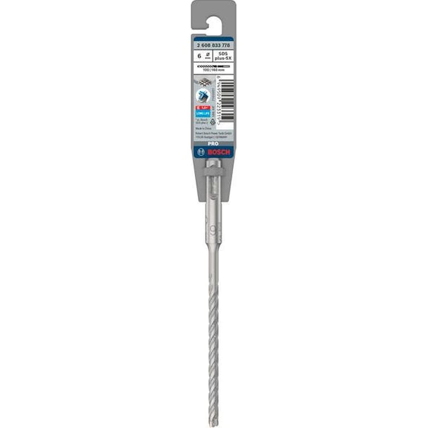 SDS Plus-5X Hammer Drill Bit 6 x 100 x 160mm