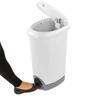 Locking Step-on Wastebasket