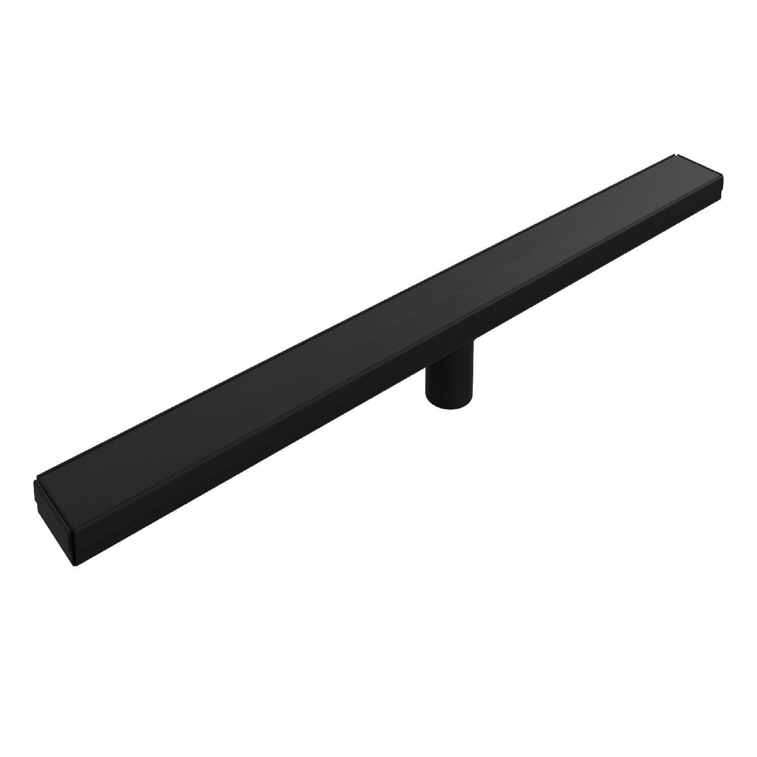 Channel Drain & Tile Insert Lid  L: 880, W: 78, D: 55mm Black