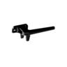 Window Handle High Profile Venting Right-Hand Face Fix  85mm Black