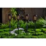 Solar Torch Light 4 Pack 7.2 x 40cm Flame Effect