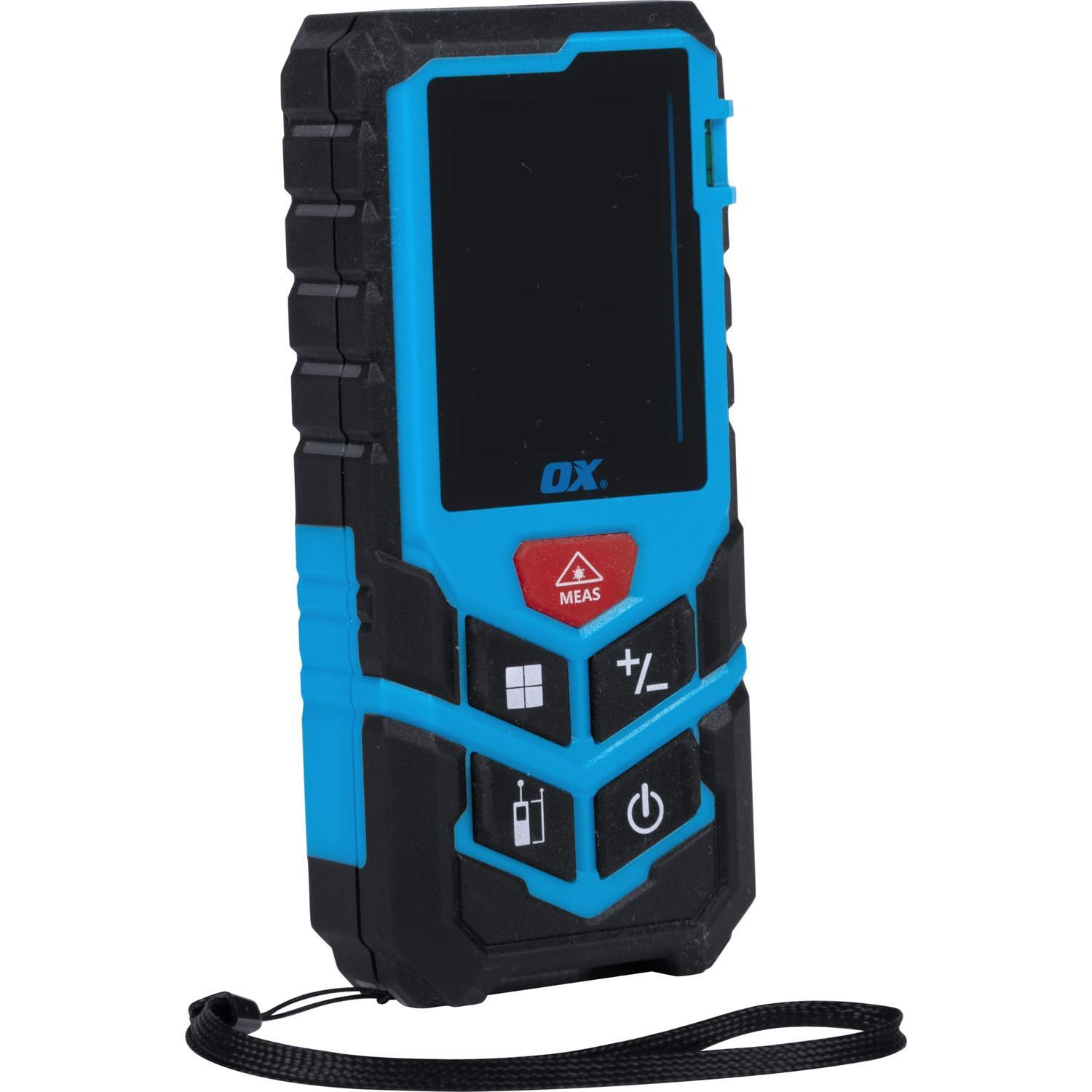 Laser Distance Measurer 40m (130 feet) Black/Blue