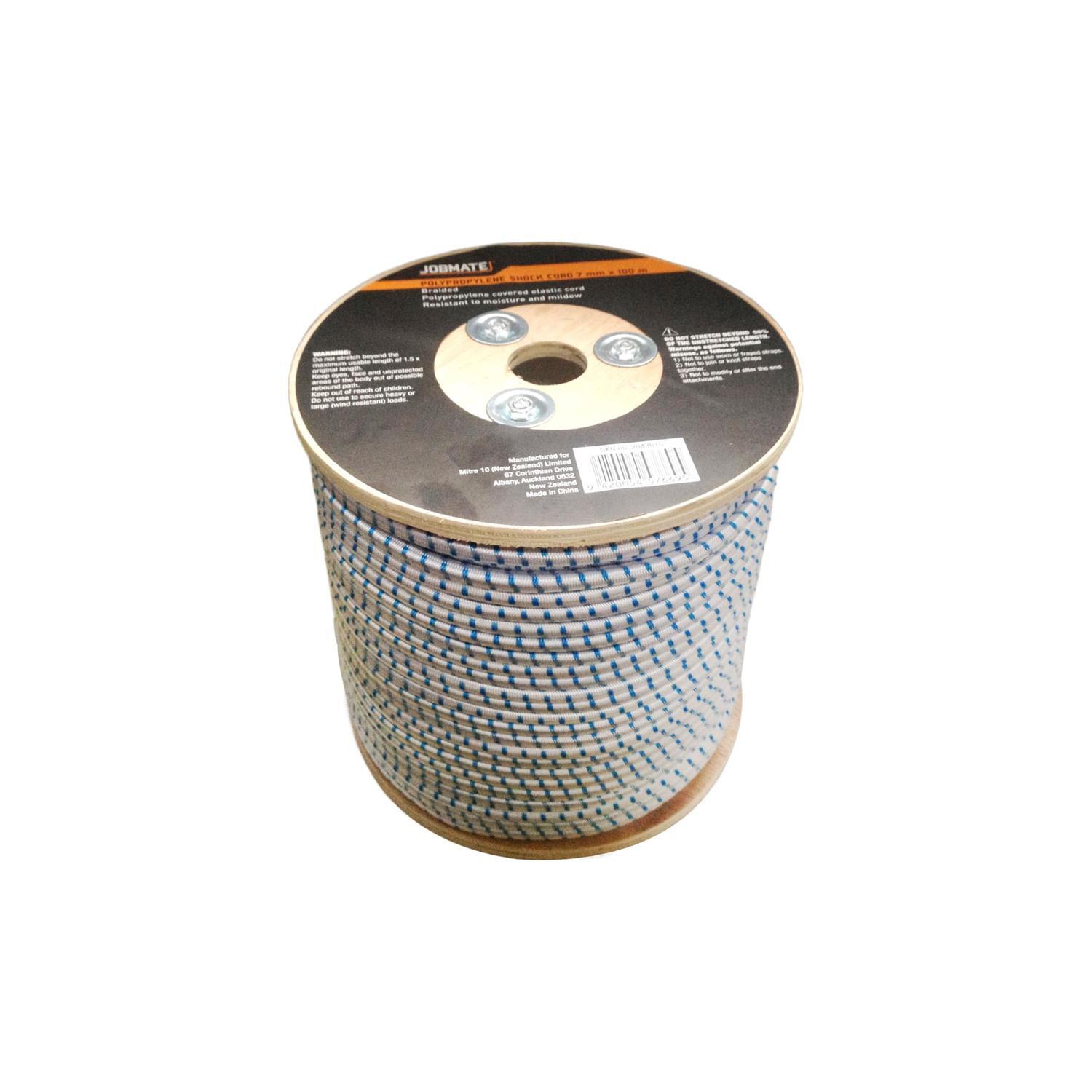 Polypropylene Shock Cord 7mm x 100m
