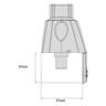 LokkLatch® Lockable Gate Latch with External Access